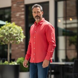 Banana Republic 100% Linen Shirt